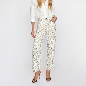 New with Tags Reformation Cowboy High Rise Straight Jeans in Vegas | Size 26